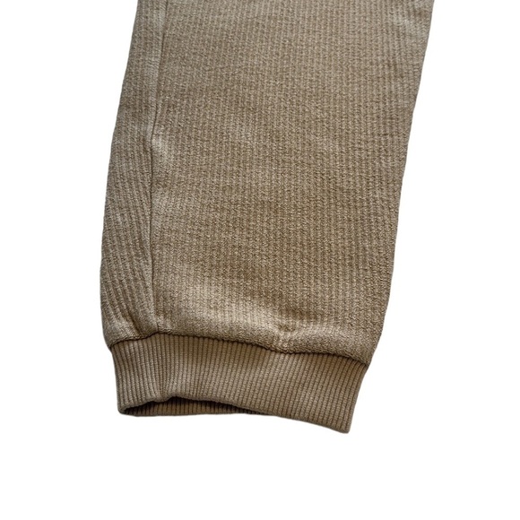 Aerie Love Corded Ribbed Tan Athletic Joggers - Size Large - Picture 7 of 9